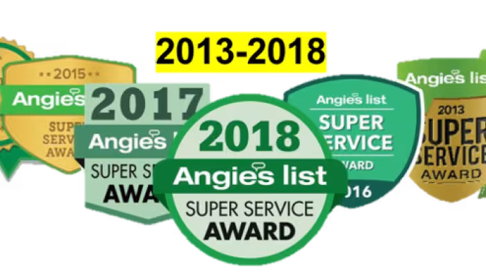 2013*2018 angies list service awards