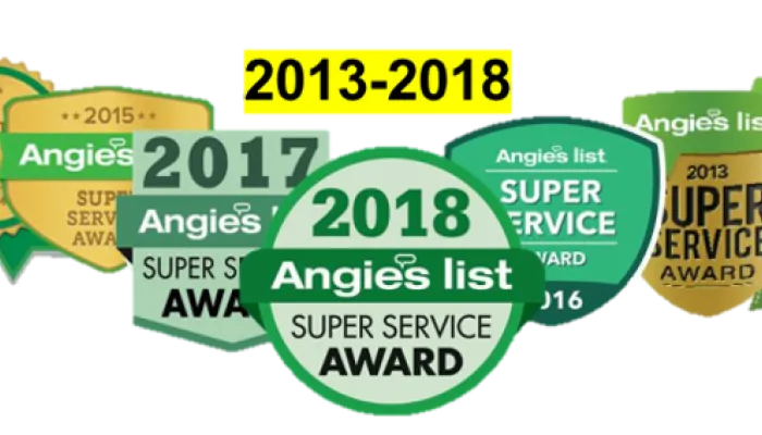 2013*2018 angies list service awards