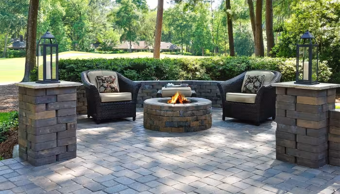 Paver Patio & Fire Pit in Alachua, Gainesville, High Springs, Jonesville, Newberry FL