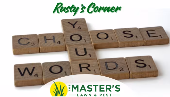 choose your words