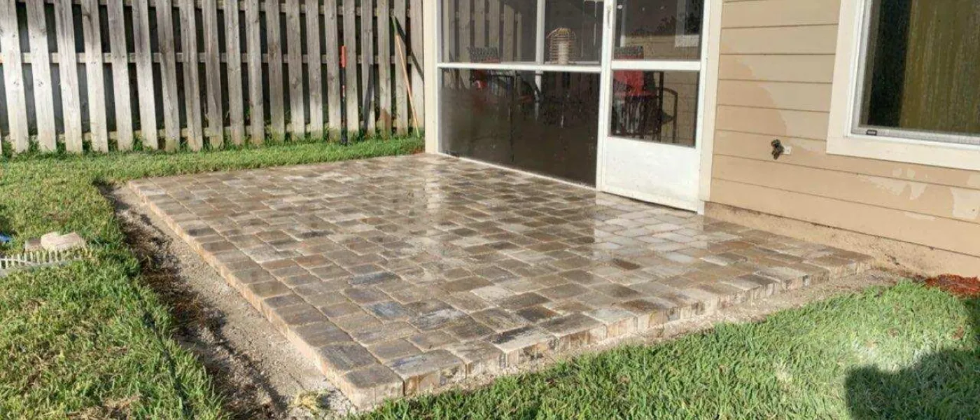 Emphasize the Beauty of a Gainesville, FL Paver Patio with Exceptional Lawn Care