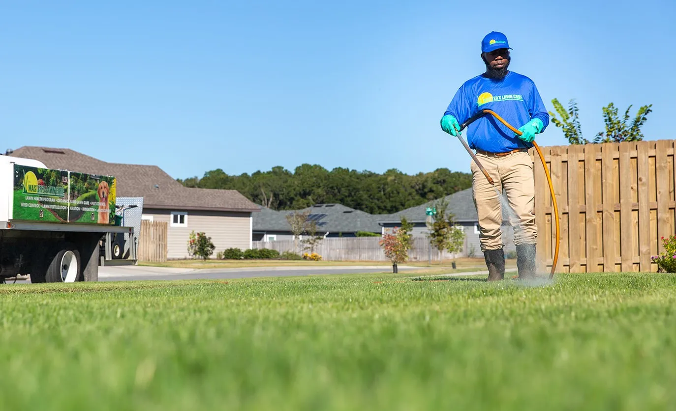 spray lawn for pests