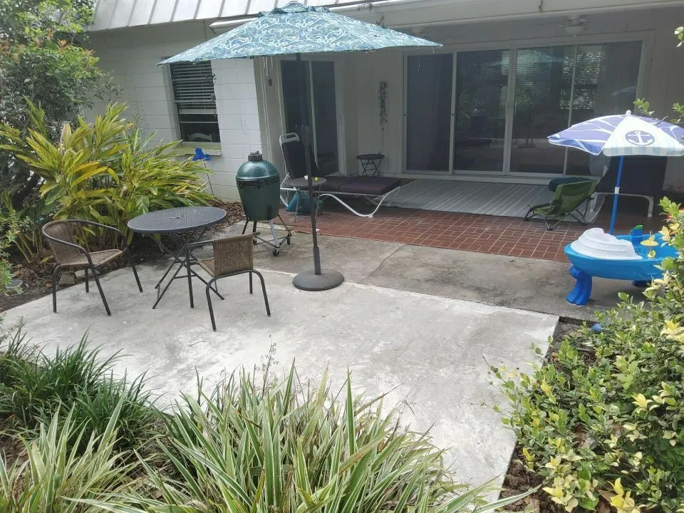 patio renovation before and after