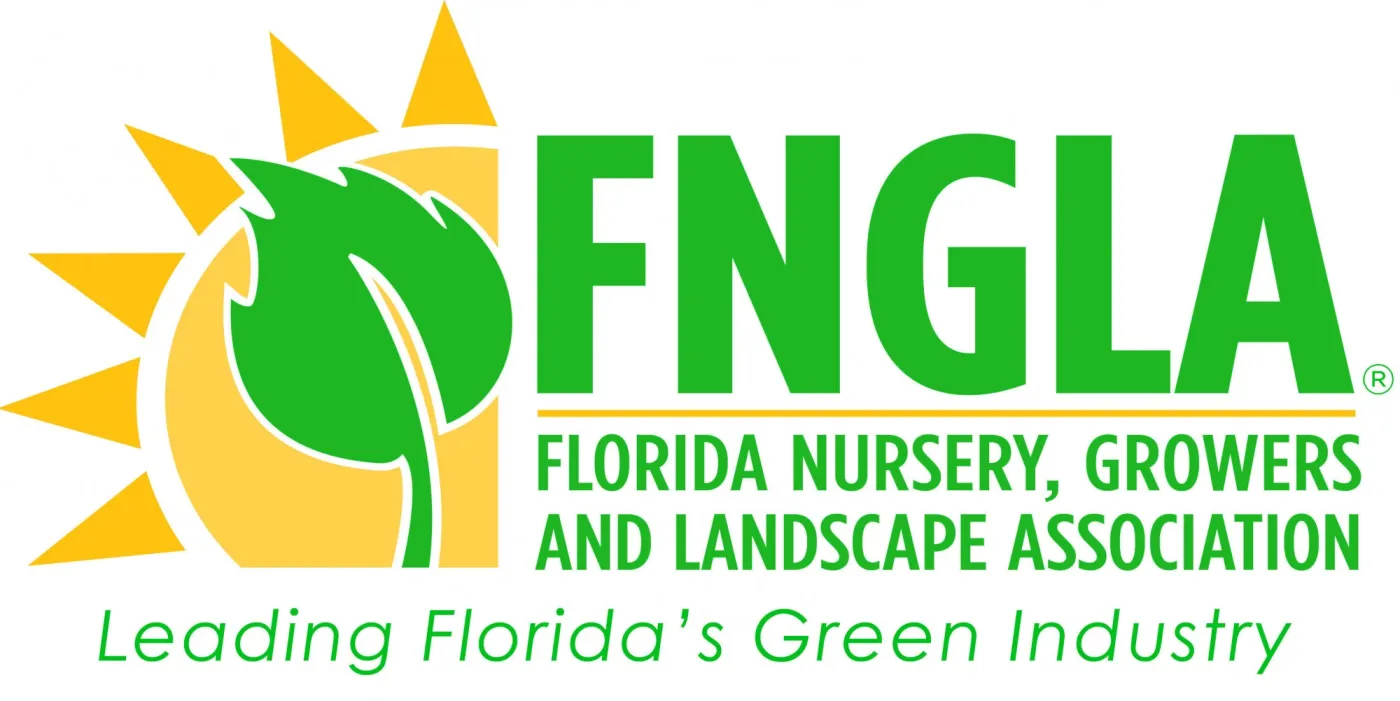 Florida nursery, growers and landscape associate logo