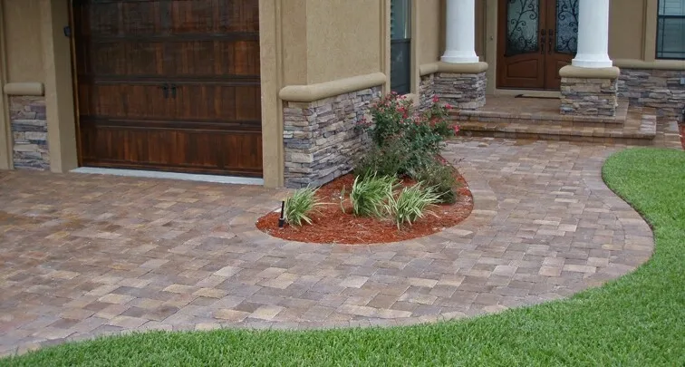 paver walkway