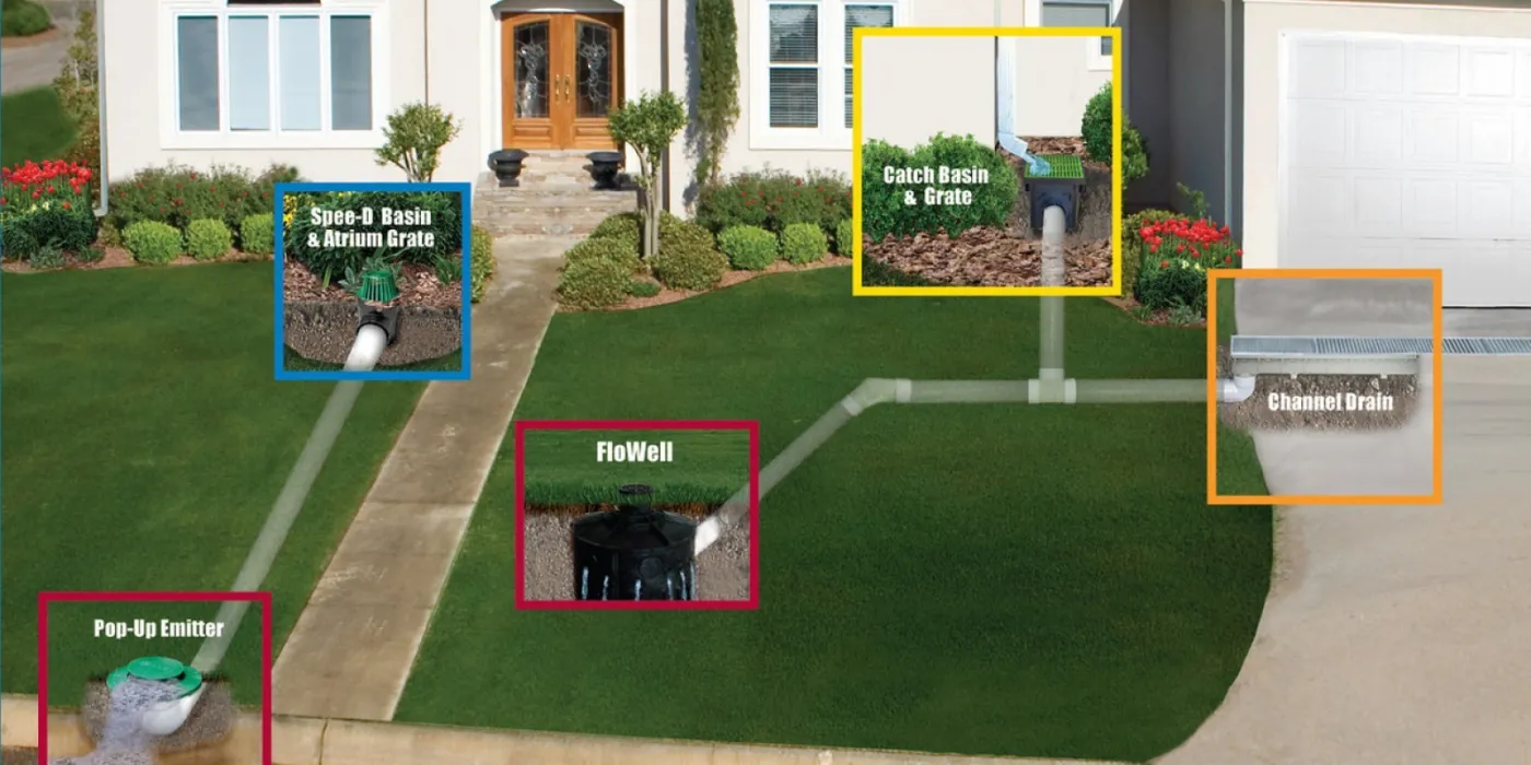 drainage solution diagram