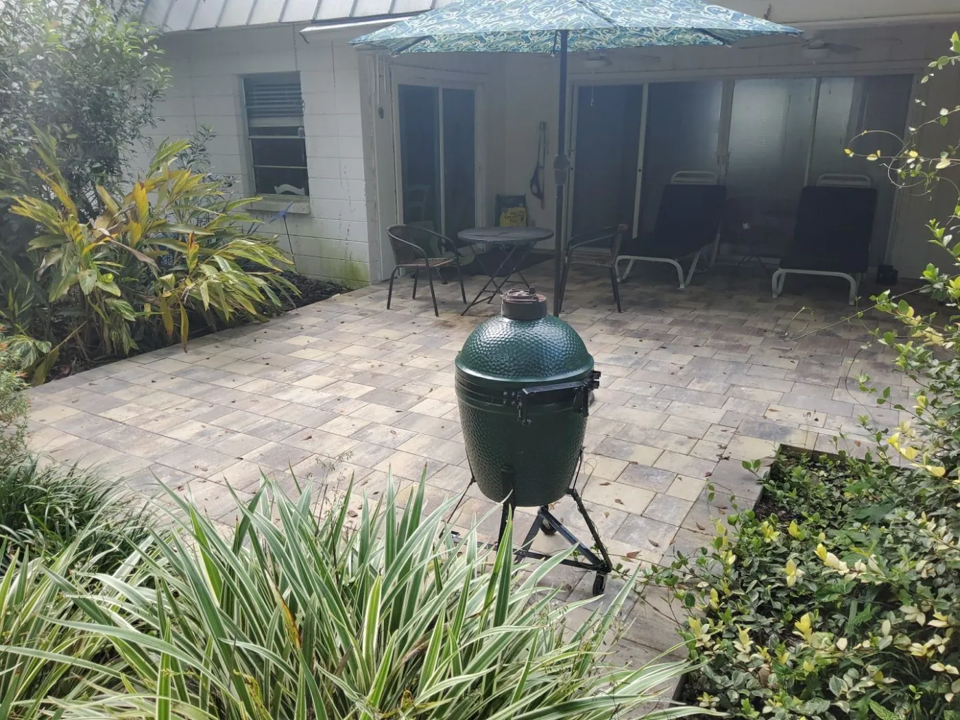 patio renovation complete