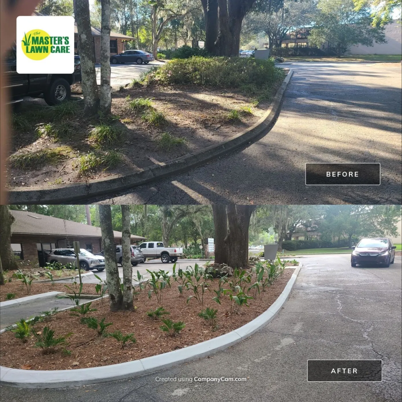 before and after project spotlight courtyard makeover