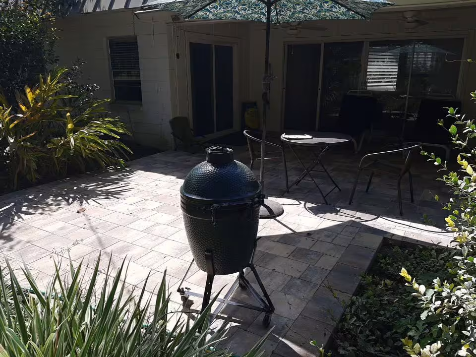patio renovation complete