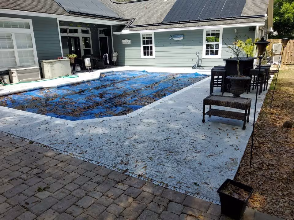 pool hardscape