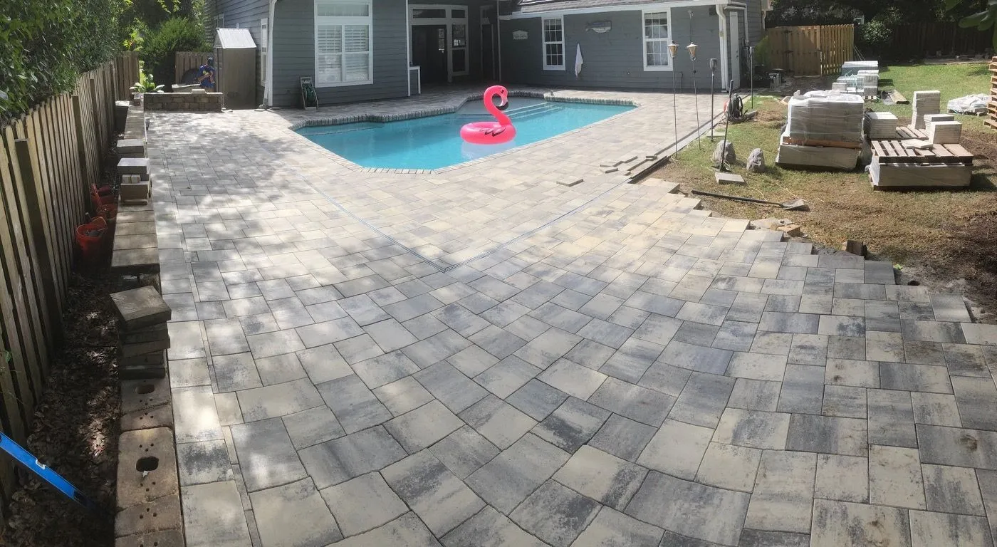 pool hardscape