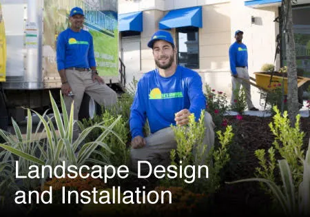 landscape design and install