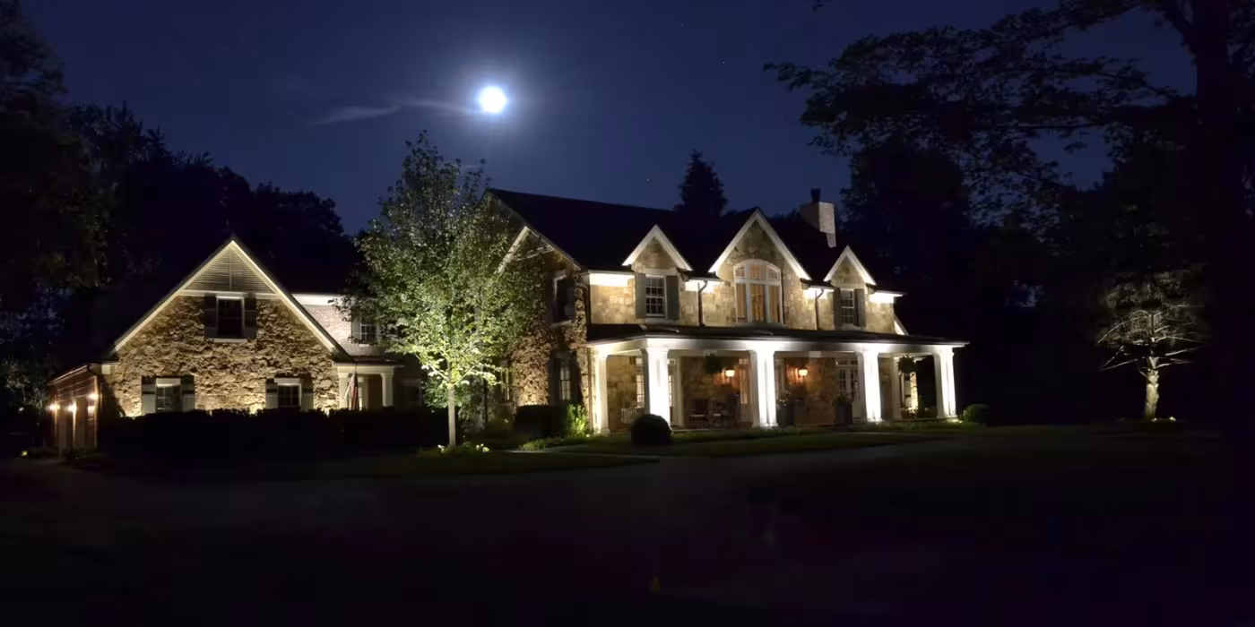 Landscape lighting in Palm Valley, FL