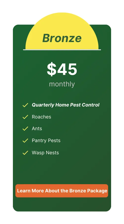 Pest Control - Bronze Package