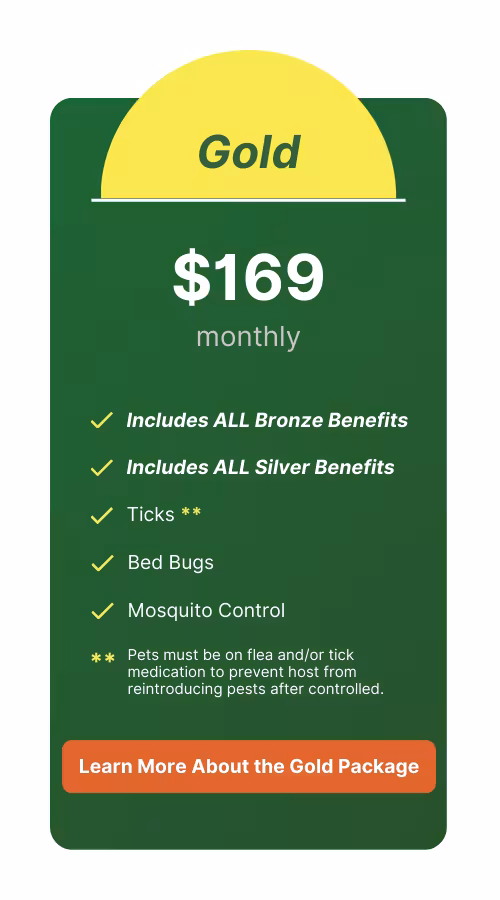 Pest Control - Gold Package