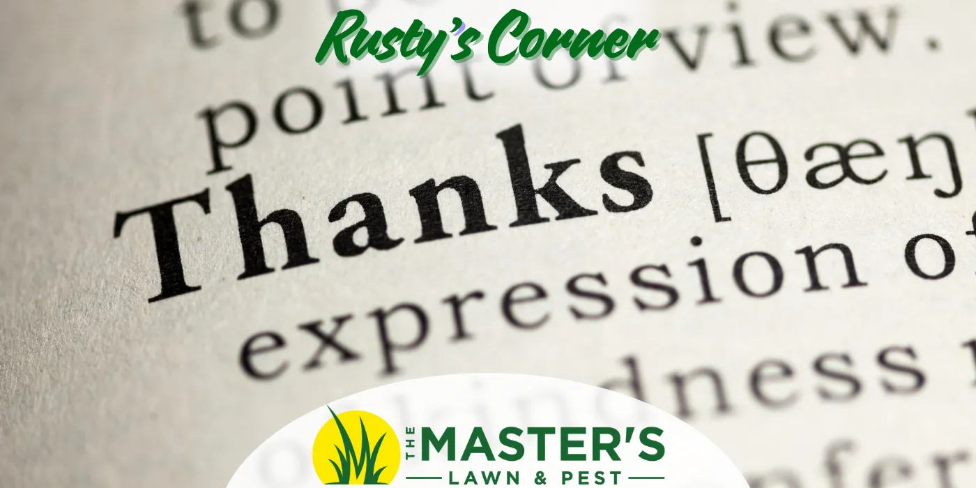 Rusty's Corner Gainesville and Saint Augustine. A thank you