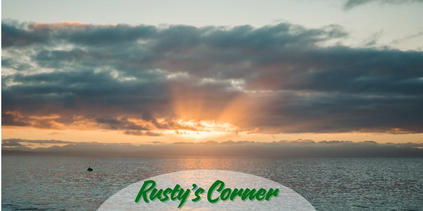 Before sunrise over the ocean