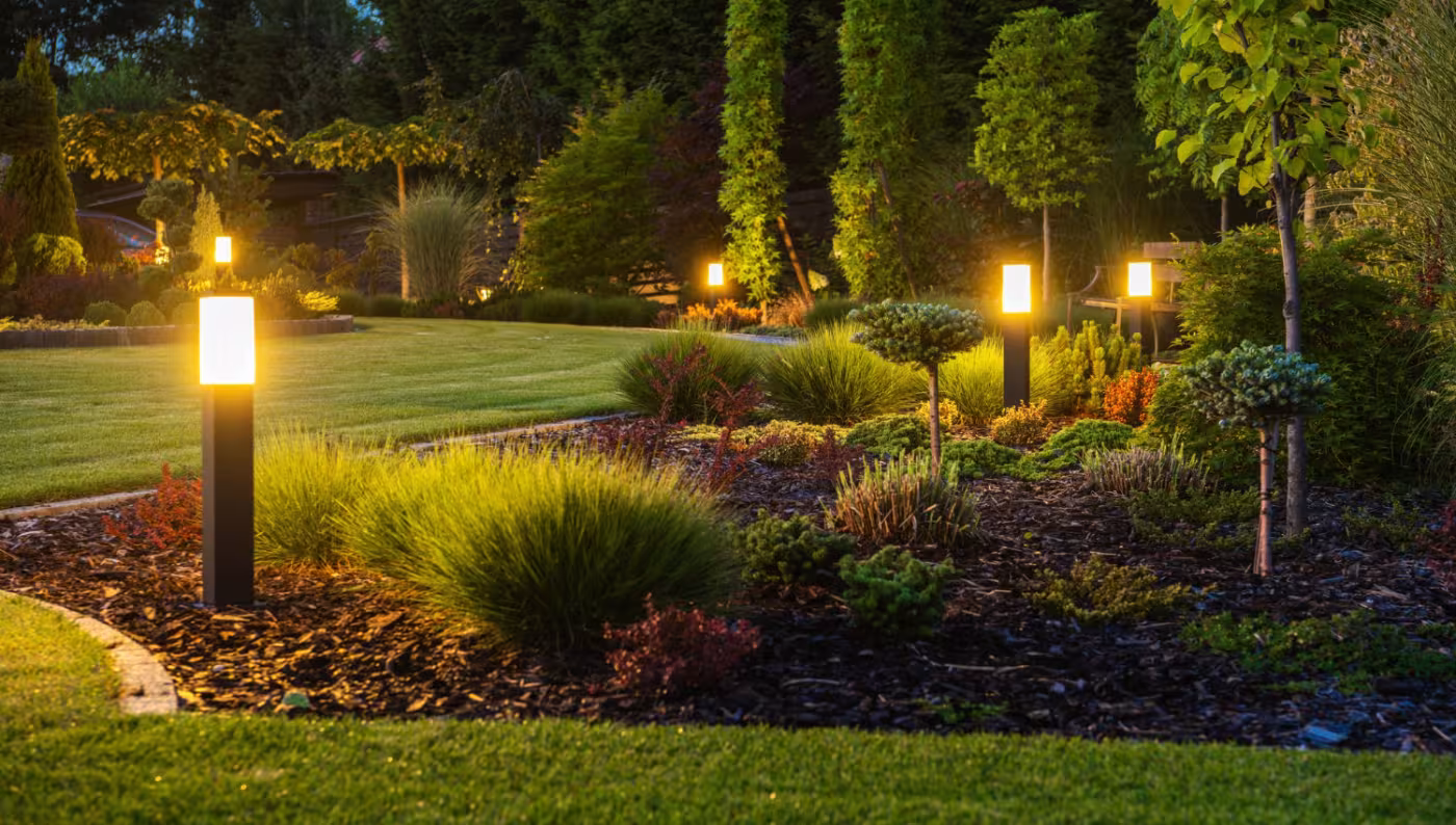 outdoor lawn lighting