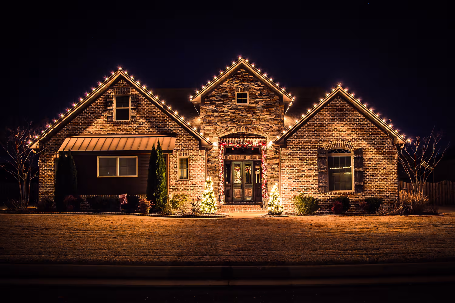 Gainesville Christmas lighting