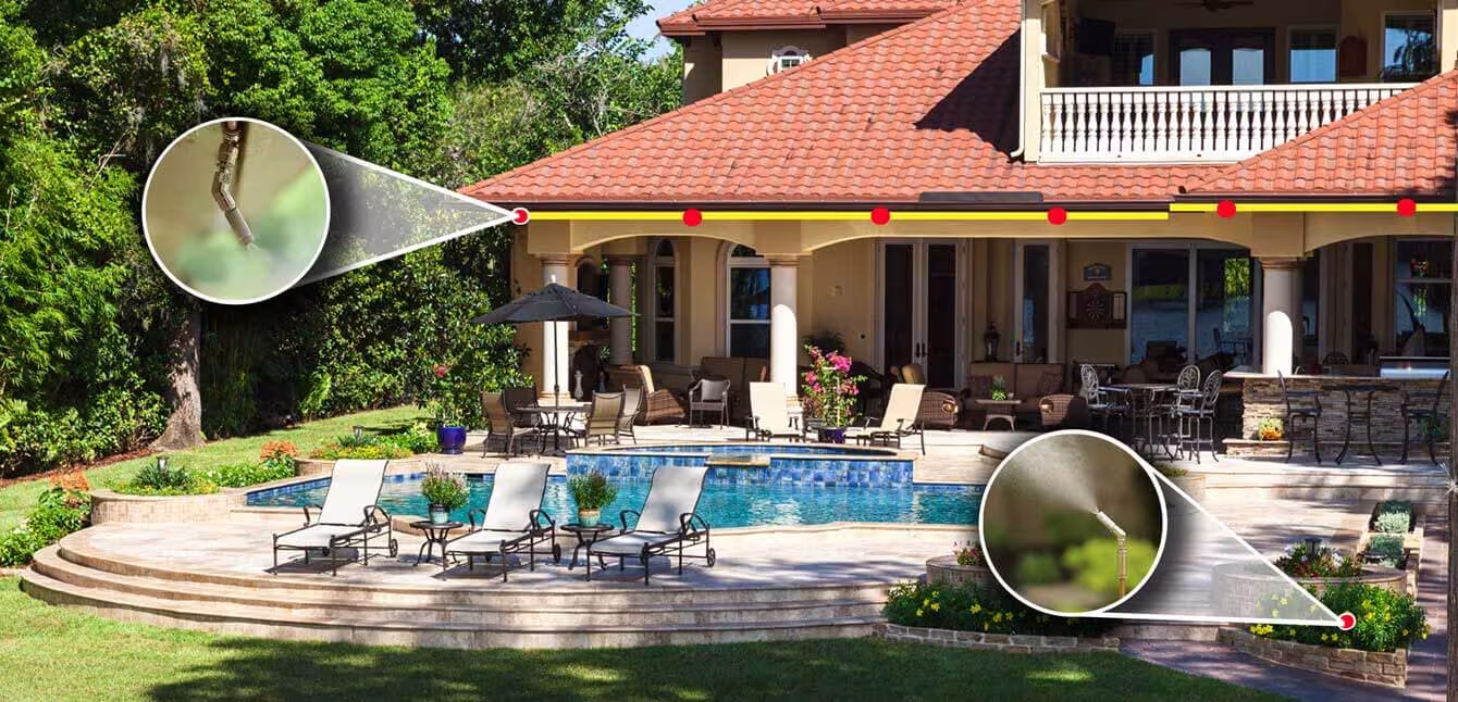 Mosquito Control Misting System