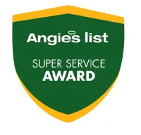 Angies list super service award badge